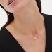 Collar Plata Dorada y Perlas